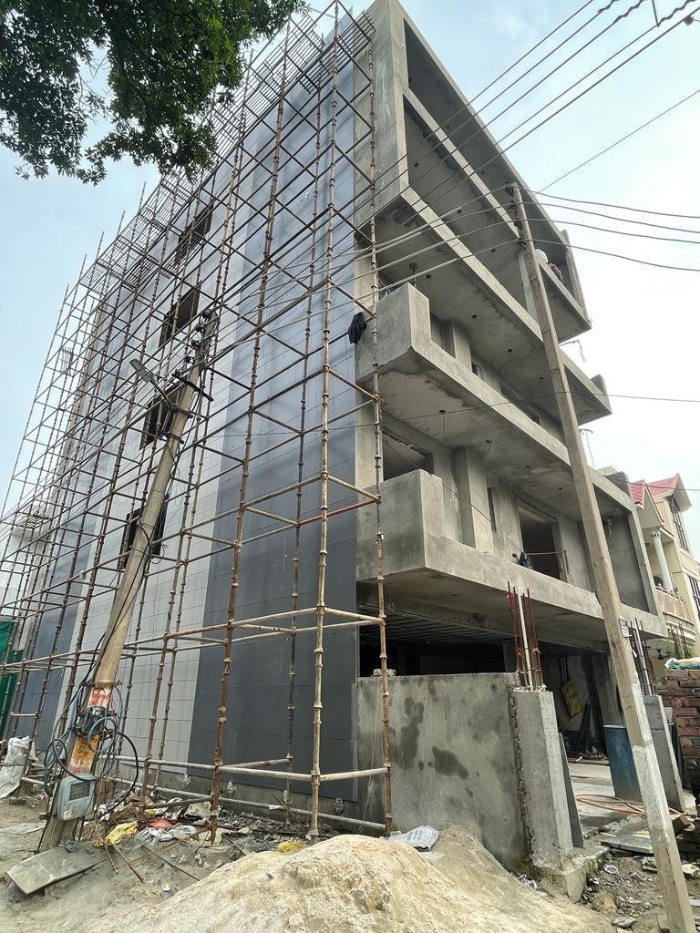 Commercial building exterior